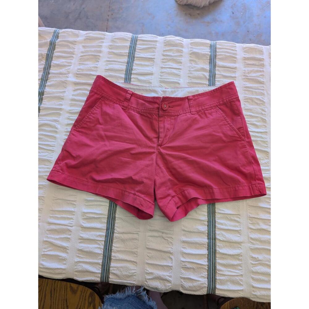 Lilly Pulitzer The Callahan Shorts Womens Size 6 Hot Pink Cotton